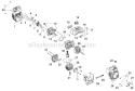 Part Location Diagram of 753-05021 MTD Starter Housing Assembly (includes 22-34)